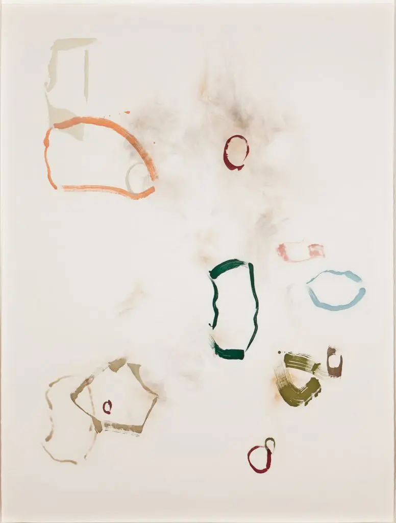 John Cage's "The Missing Stone," 1989. (Courtesy Josh Pazda Hiram Butler Gallery, Houston)