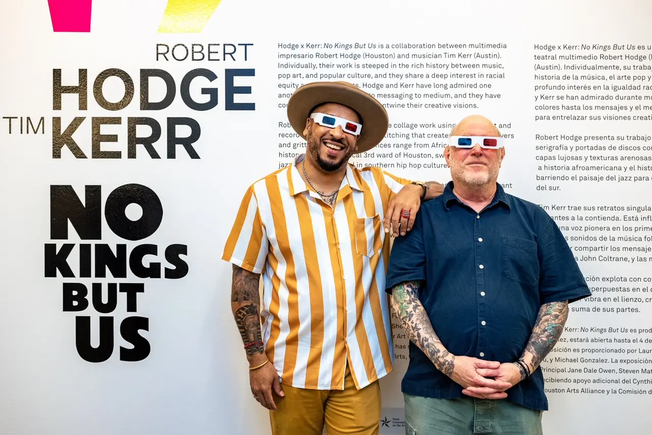 The work of Hodge+Kerr is deeply rooted in music and pop culture and shaped by an interest in human rights and racial equality.