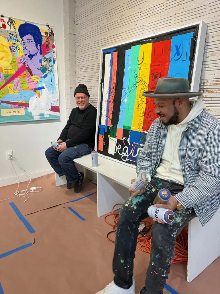 Two Powerhouse Texas Artists Team Up in Houston — The Raw Creativity of Robert Leroy Hodge and Tim Kerr Takes Centerstage