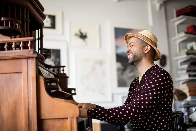 Houston native Jason Moran, a composer and pianist who currently resides in New York City, created several Gampi paper works which are currently on view alongside works by the late experimental music composer John Cage at Houston's Josh Pazda Hiram Butler Gallery. (Photo courtesy Jason Moran)