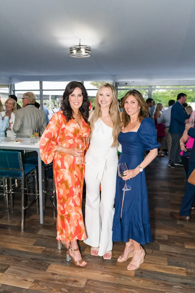 Tracey O'Neal, Marxli Mettauer, Denise Lipar make the scene at the Rolls-Royce Chevron Championship event.