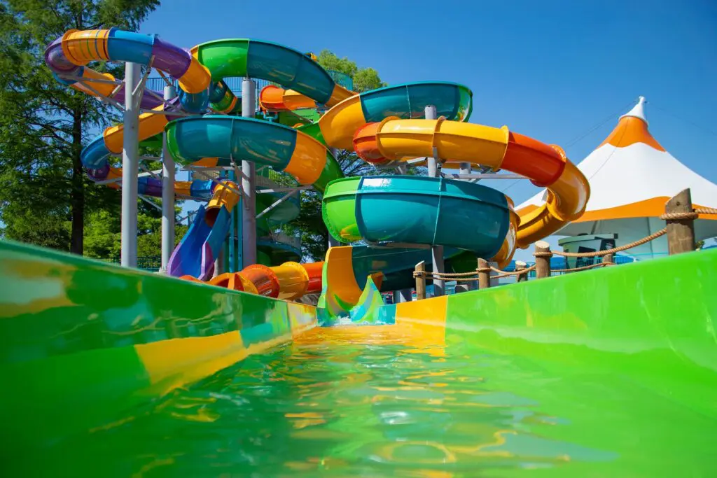 The Banzai Pipeline at Six Flags Hurricane Harbor.
