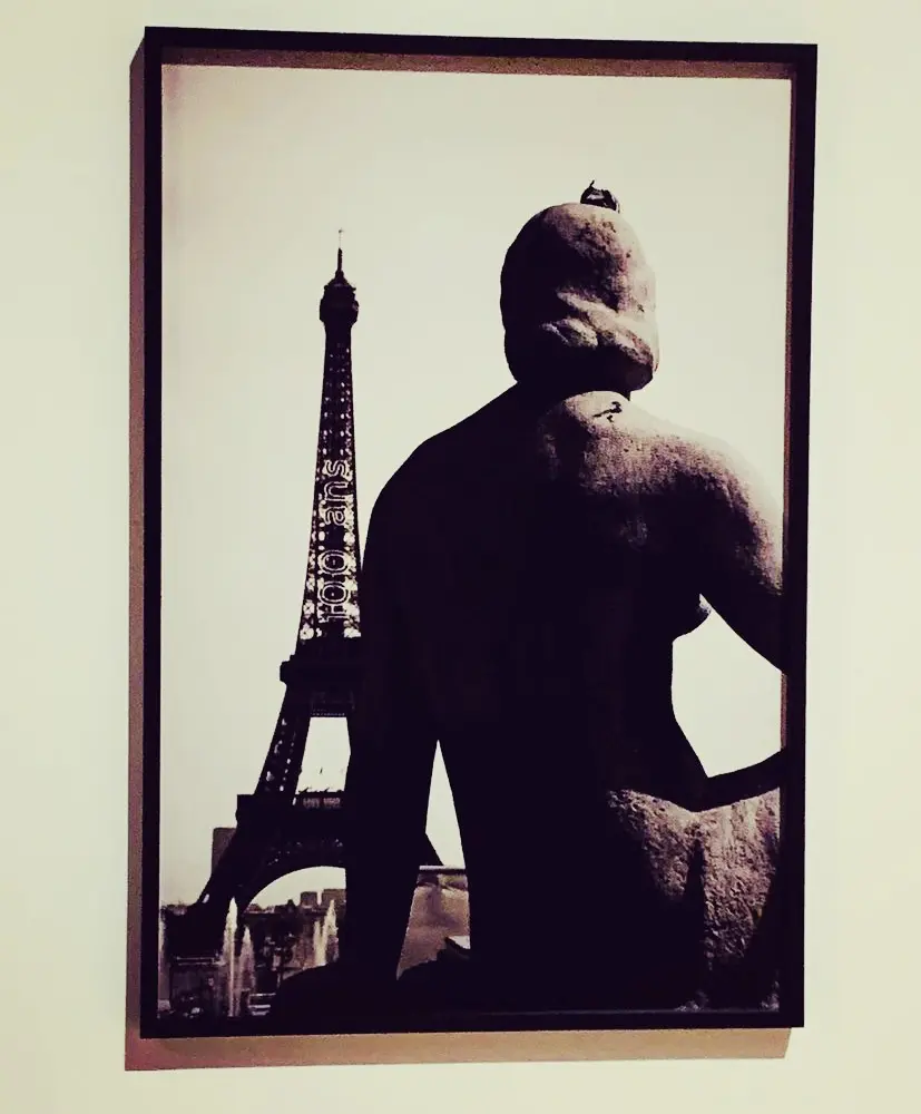 Ming Smith's "Eiffel Tower — Bicentennial," Paris, 1989. (Photo by Ericka Schiche)