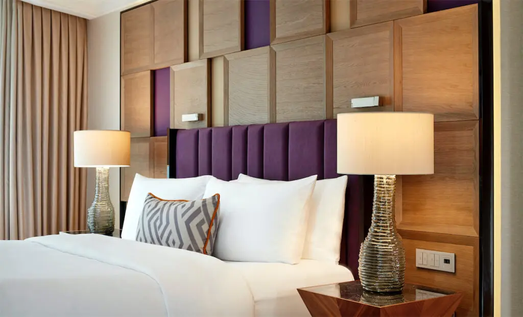 The five-star, Ritz-Carlton hotel with white glove service offers 303 guest rooms and suites. (Photo by Matthew Shaw)