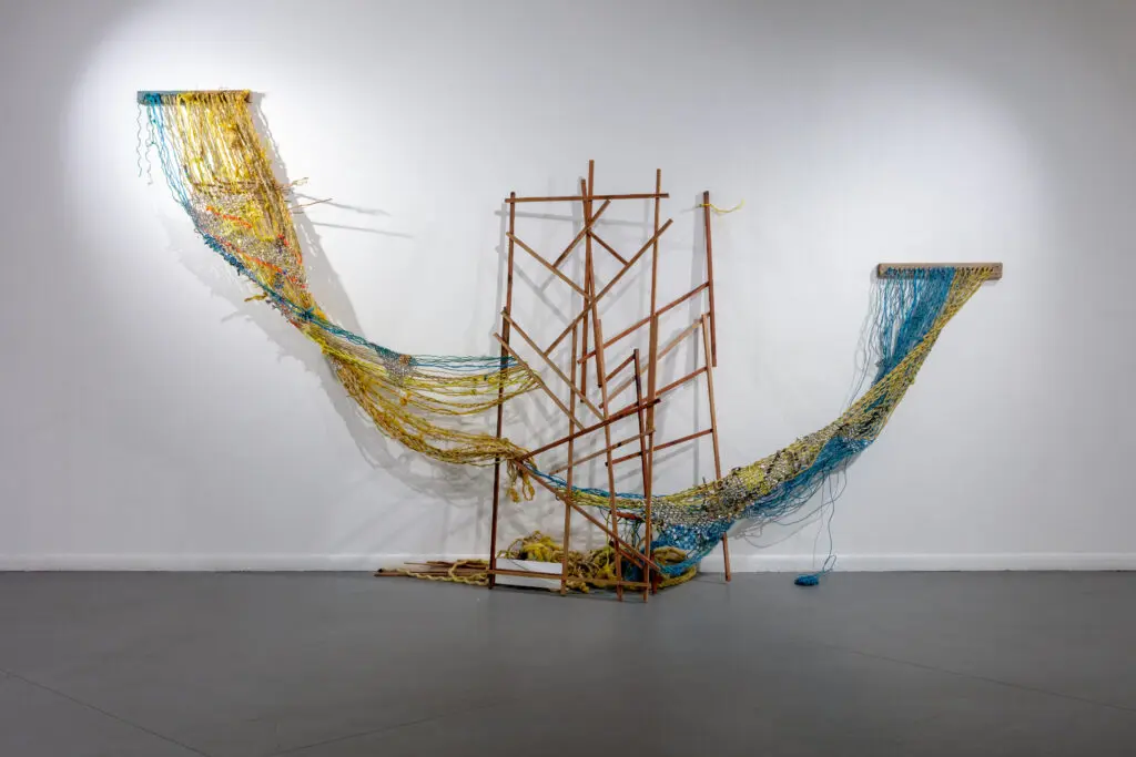 "Tremble" by Ian Gerson at Art League Houston (Photo by Alex Barber, Courtesy of Art League Houston)