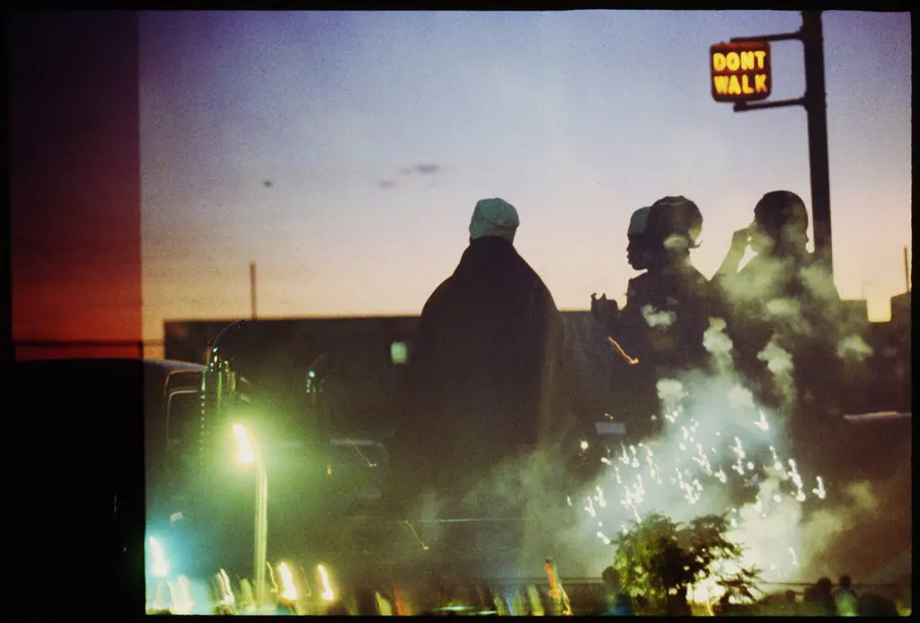 Ming Smith's "Acid Rain (“Mercy, Mercy Me”, Marvin Gaye)," 1987. (Courtesy  Contemporary Arts Museum Houston)