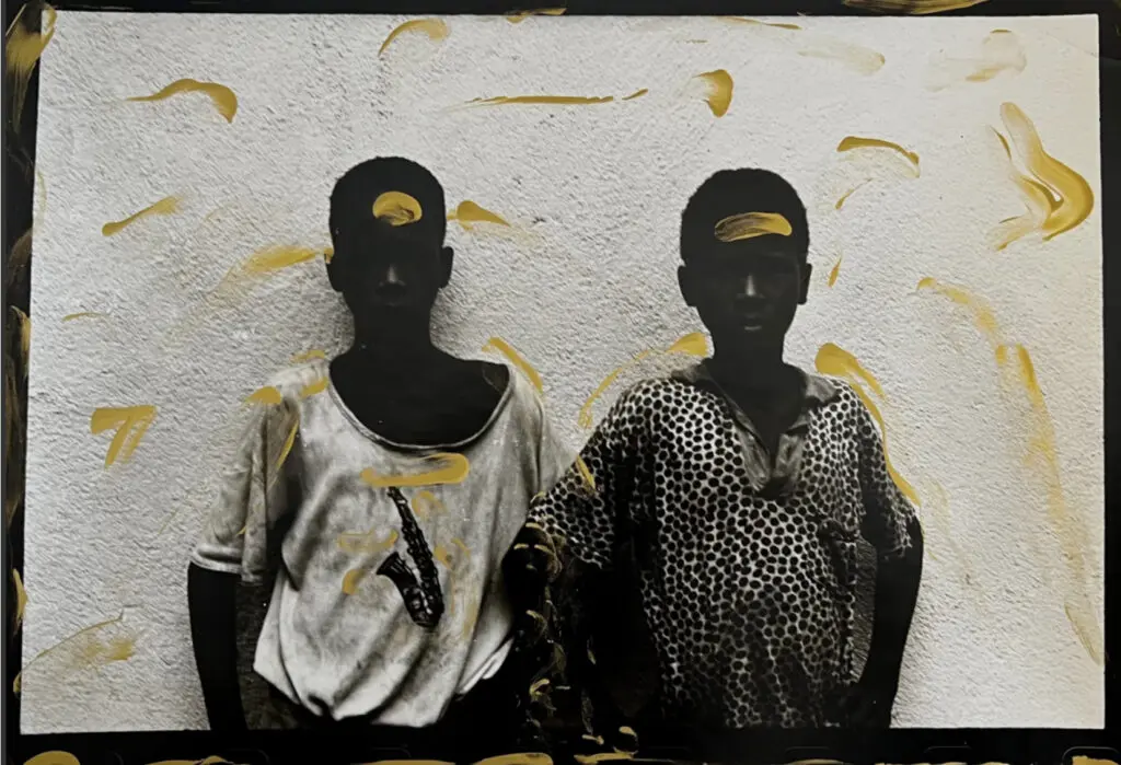 Ming Smith's "African in Gold," 1972. (Courtesy Art Is Bond)
