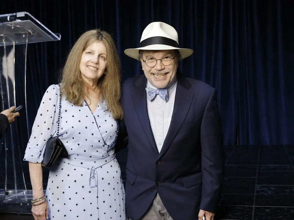 Ann & Dr. Peter Hotez, honorary chair,  at The Big Brunch benefiting Children at Risk (Photo by Quy Tran)