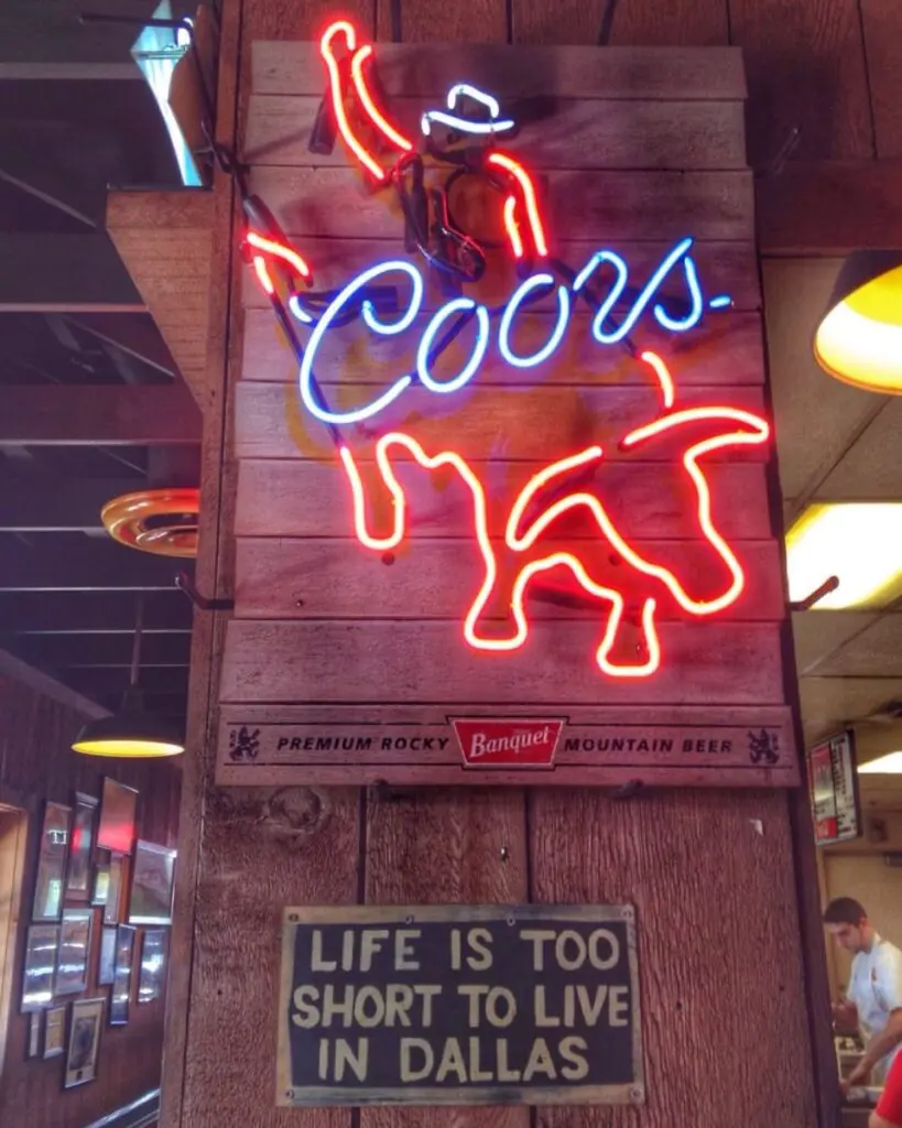 Life is too short to live in Dallas has long been the motto at Fort Worth's Railhead Smokehouse.