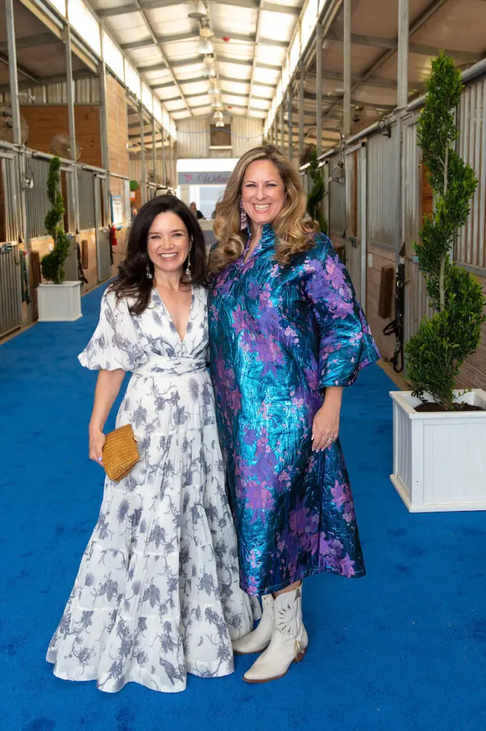 Blue Ribbon Ball co-chairs Lindsay Ballotta and Jenny Merkle (Photo by Tamytha Cameron and Nate Rehlander)