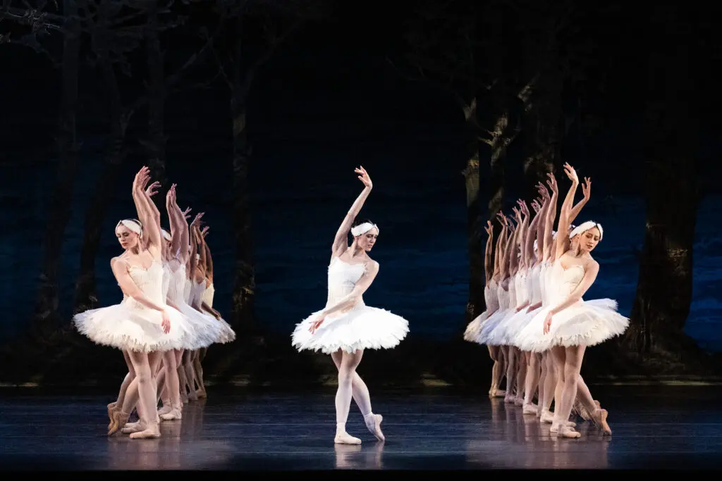 Houston Ballet Principal Beckanne Sisk as Odette in Stanton Welch’s Swan Lake (Photo by Lawrence Elizabeth Knox. Courtesy of Houston Ballet)