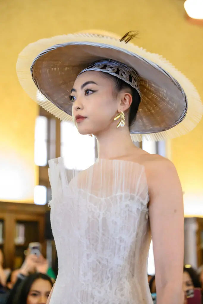 Gina Nguyen at the Ascend AAPI Spring Fashion Show (Photo by Ken Jones)