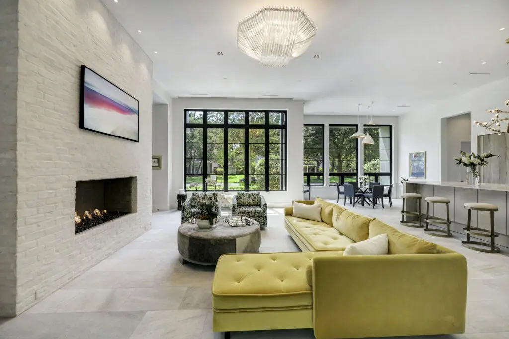 The primary living area of 410 Coachman Street in Bunker Hill (Photo by TK Images)
