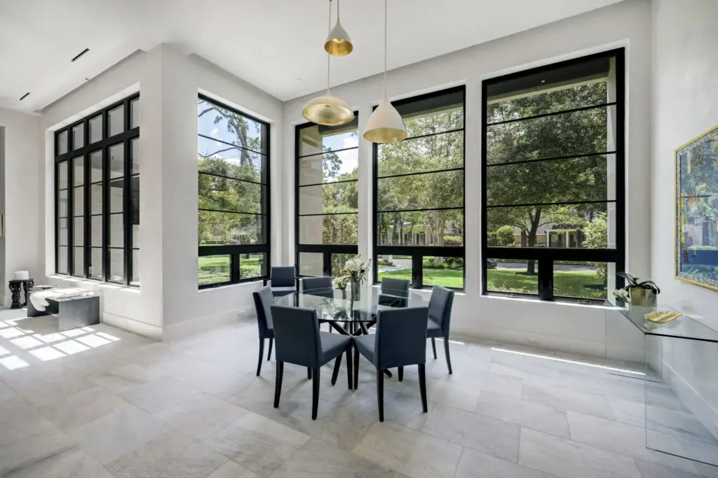 The breakfast room at 410 Coachman Street in Bunker Hill (Photo by TK Images)