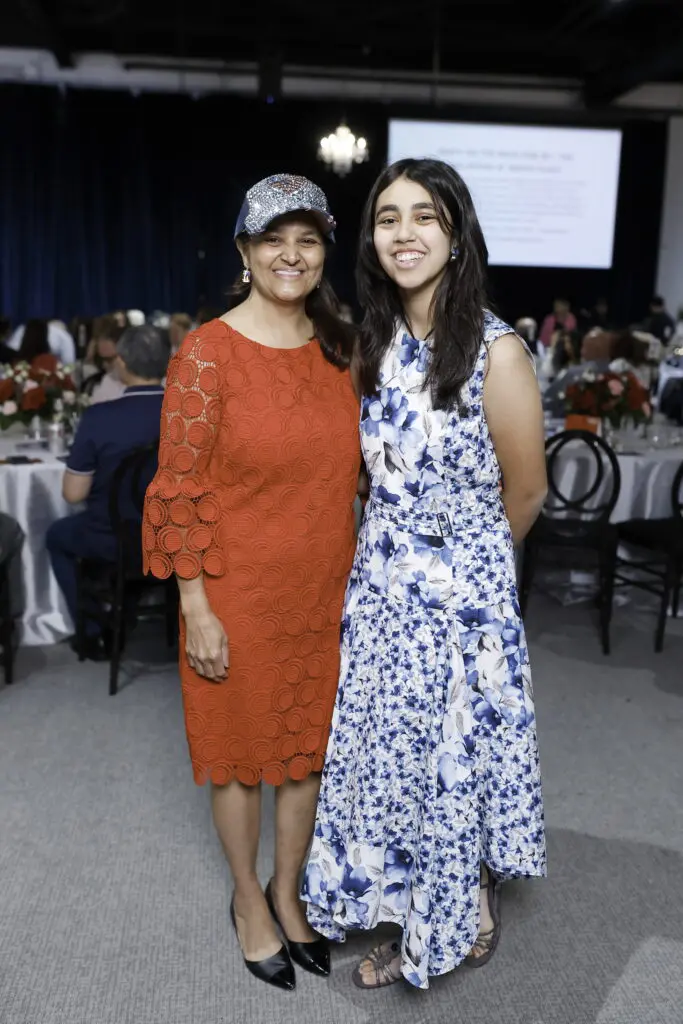 Dr. Anu Partap, Aria Miller at The Big Brunch benefiting Children at Risk (Photo by Quy Tran)