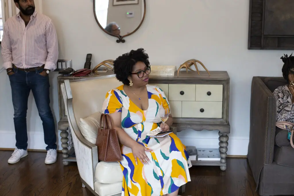 Raquel Seymone at the March Emerging Collectors Brunch (Photo by Mark Francis)