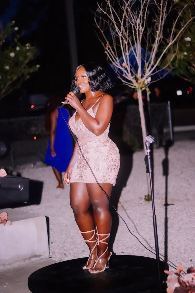Founder Jennifer Sebasigari at the SEBAS Foundation Live Fire Event  (Photo by AM Photography)