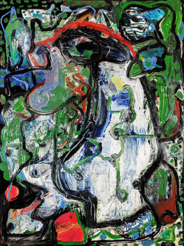 Dick Wray's "Untitled #1628," 2003, at Deborah Colton Gallery