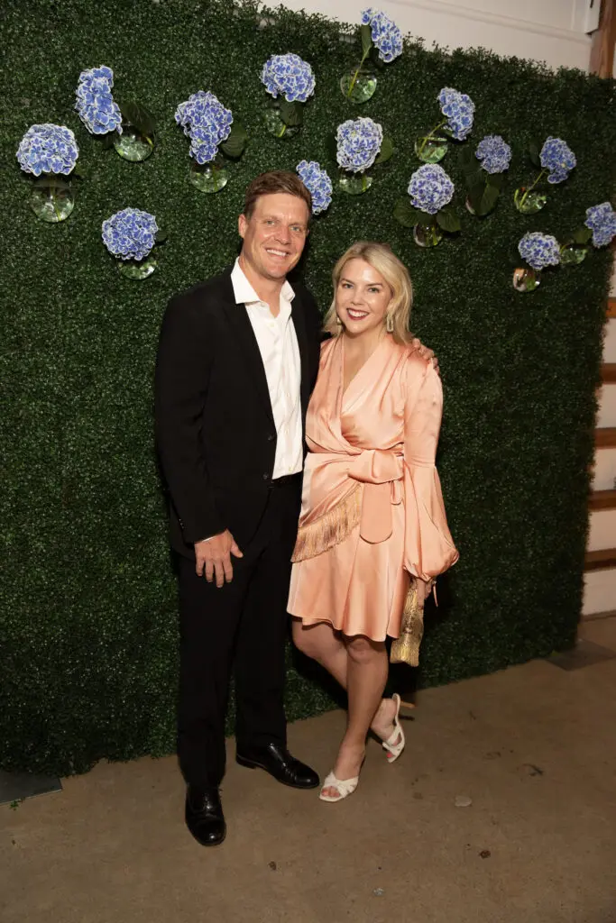 Adam & Piper Faust at the 2023 Glasstire Party & Auction (Photo by Jenny Antill Clifton)