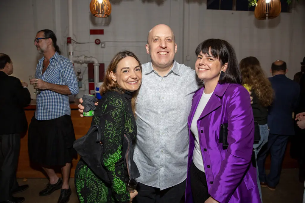 Melissa McDonnell Luján, Howard Sherman, Carolina Borja (Photo by Jenny Antill Clifton)