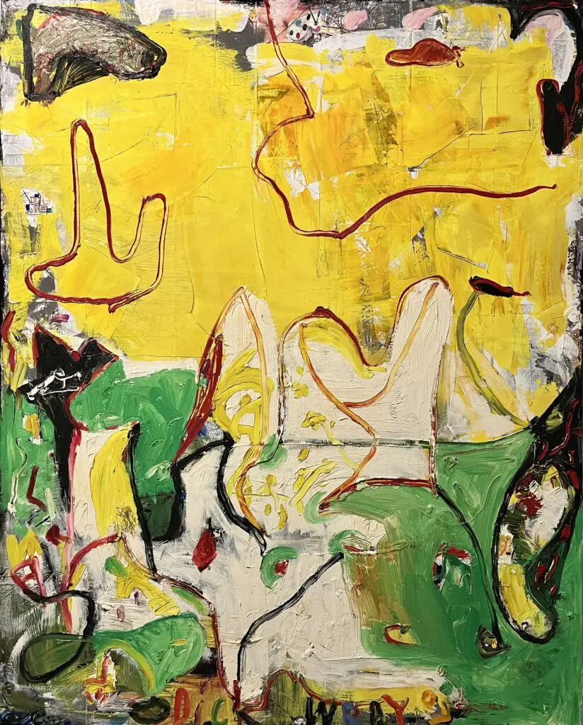 Dick Wray's "Untitled #1902," 2007, at Deborah Colton Gallery