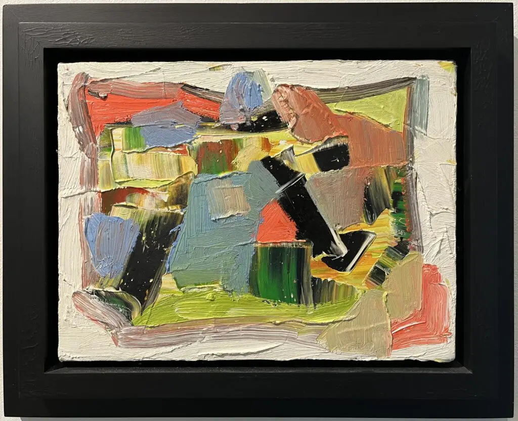 Dick Wray's "Untitled," 2001, at Deborah Colton Gallery