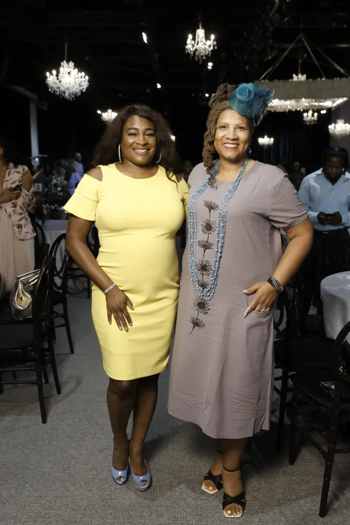 Jasmine Turner, Sharon Watkins Jones at The Big Brunch benefiting Children at Risk (Photo by Quy Tran)