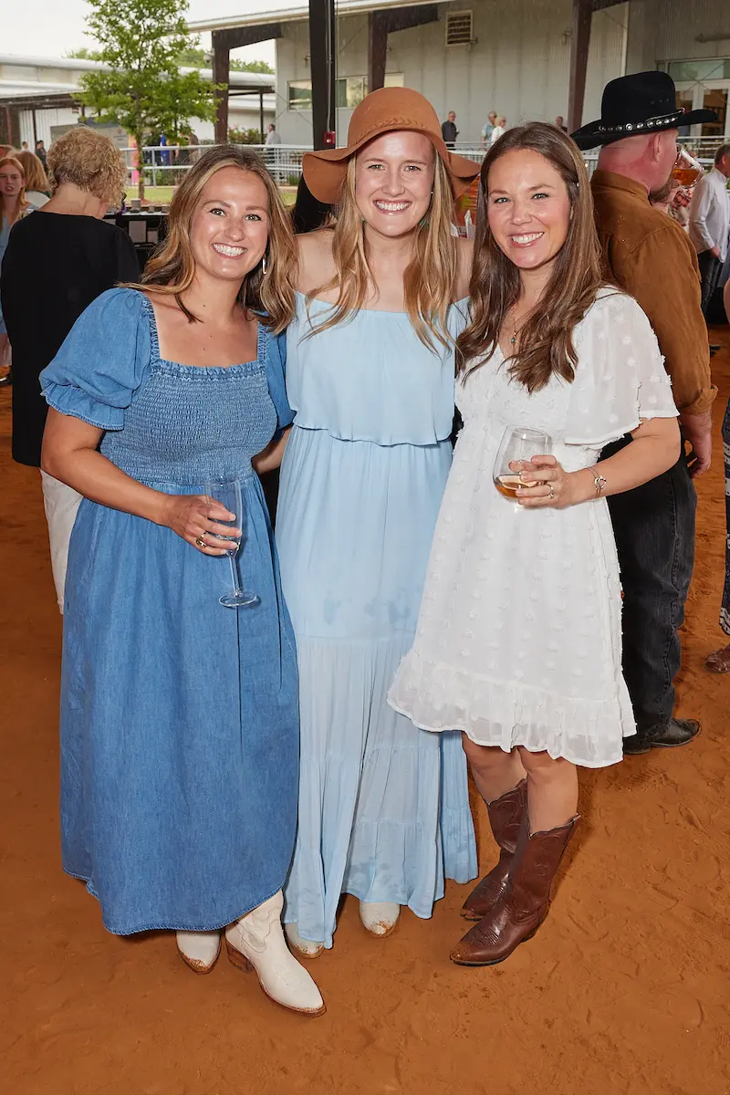 Jessica Stout, Cassie Spicer, Stephanie Brown at the 2023 Equest Gala in Dallas