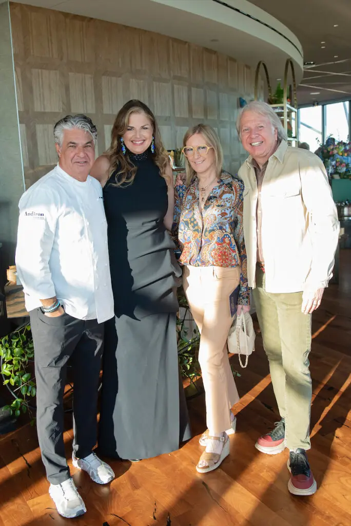 Kim Canteenwalla, Elizabeth Blau, Wanda & Dean Fearing