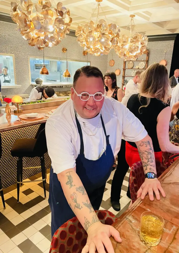 Chef Graham Elliot took the lead in the kitchen at Fort Worth's new French bistro — Le Margot. (Photo by Courtney Dabney)