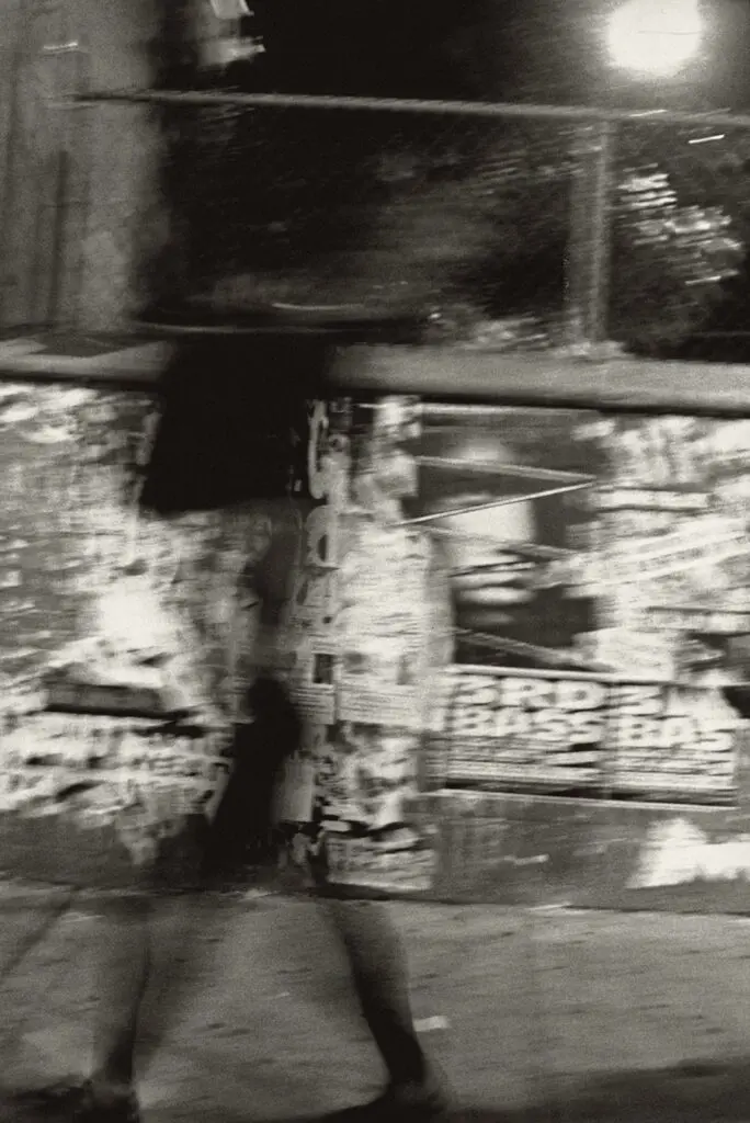 Ming Smith's "August Blues, Harlem, New York (Invisible Man Series)," 1991. (Courtesy Barbara Davis Gallery)