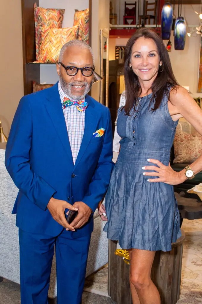 Monte Q, Renea Menzies at the Citizens for Animal Protection Celebrity Paws Gala launch party (Photo by Jacob Power)