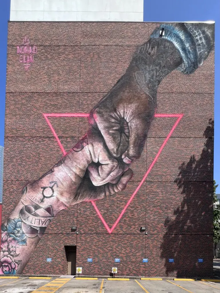 "Inexorable" by Nomad Clan (Photo by Street Art for Mankind)