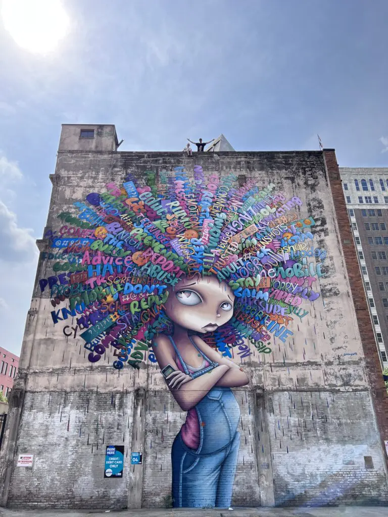 "Digital Citizens" by Vinie Graffiti  (Photo by Street Art for Mankind)