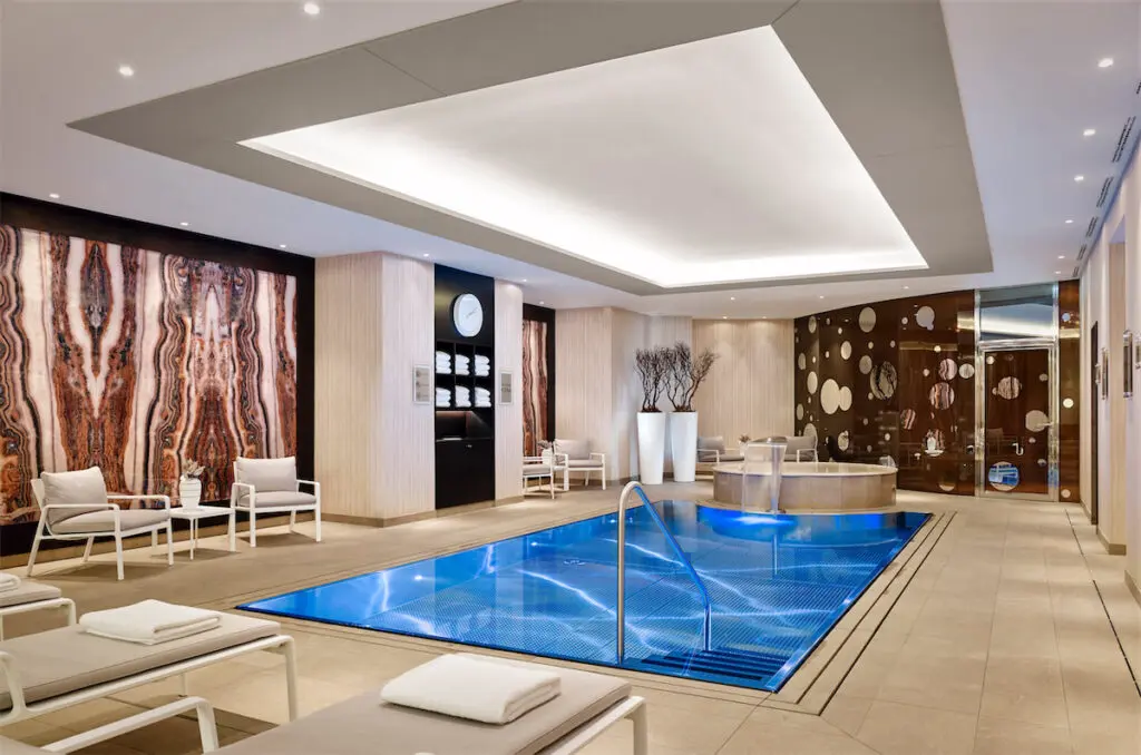 The Ritz-Carlton, Berlin also offers wellness area. (Photo by Matthew Shaw)