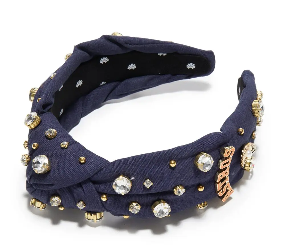 It's bling for the Houston Astros with this glitzy headband from Lele Sadoughi.