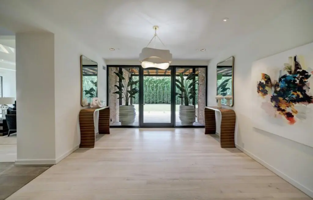 Built in 1976, the home at 3404 Chevy Chase has been substantially renovated and updated. (Photo by TK Images)