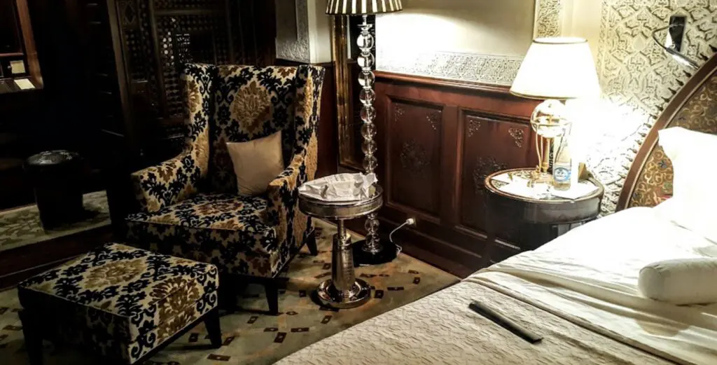 Each of the 53 riads is individually decorated with Moroccan furnishings and artwork