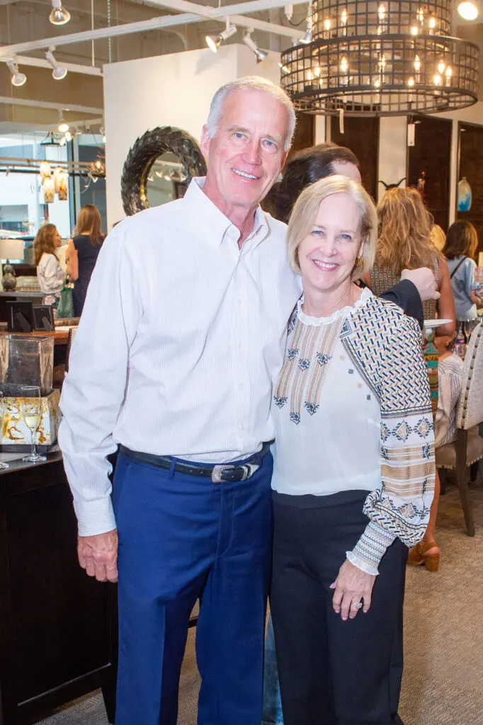 Sig & Patricia Cornelius at the Citizens for Animal Protection Celebrity Paws Gala launch party  (Photo by Jacob Power)