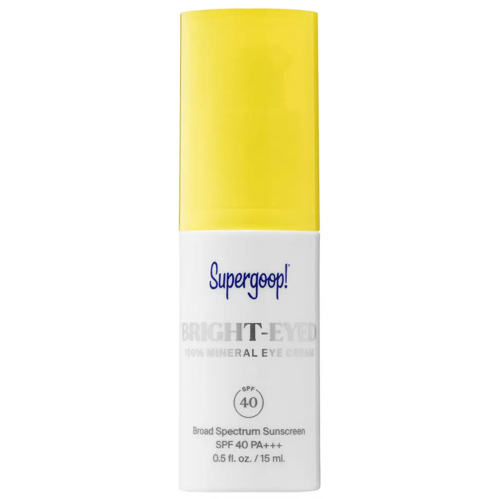Supergoop! 100% Mineral Bright-Eyed Eye Cream SPF 40, $40