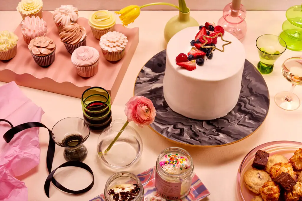 Sweet Lady Jane’s triple berry cake is beloved by all.
