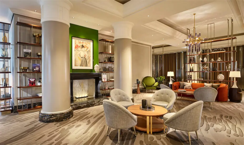 Opened in 2004, The Ritz-Carlton, Berlin was designed as a tribute to Art Deco architecture and succeeds on all levels. (Photo by Matthew Shaw)