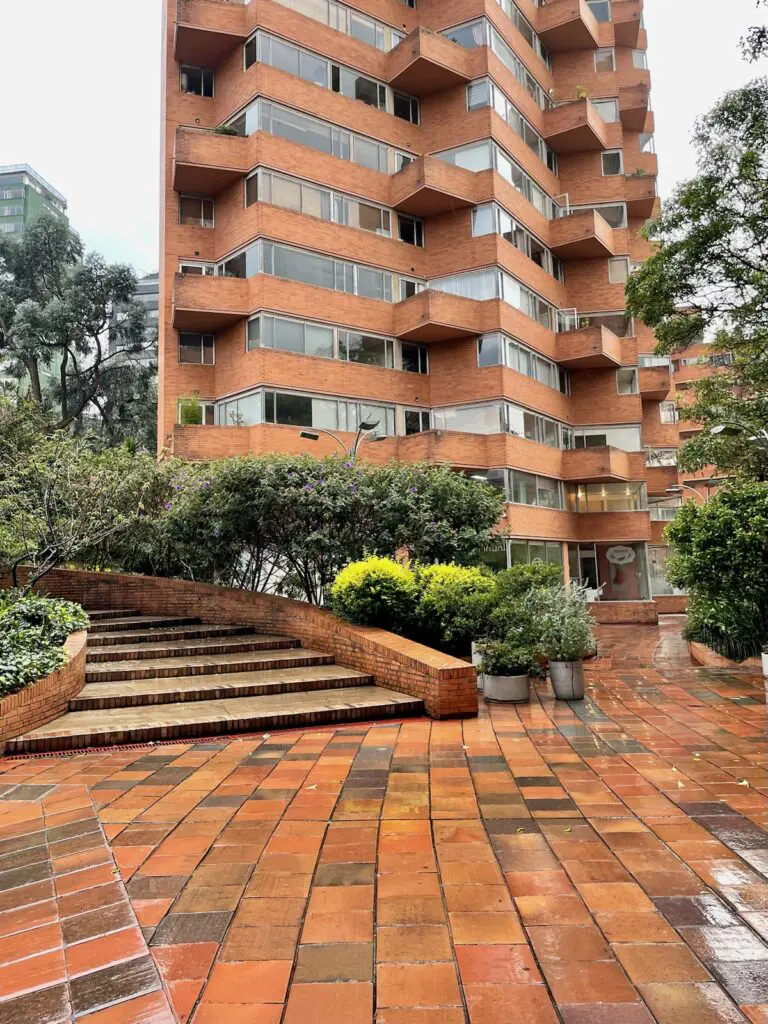 Torres del Parque as seen from the ground.  (Photo by Cole Von Feldt)