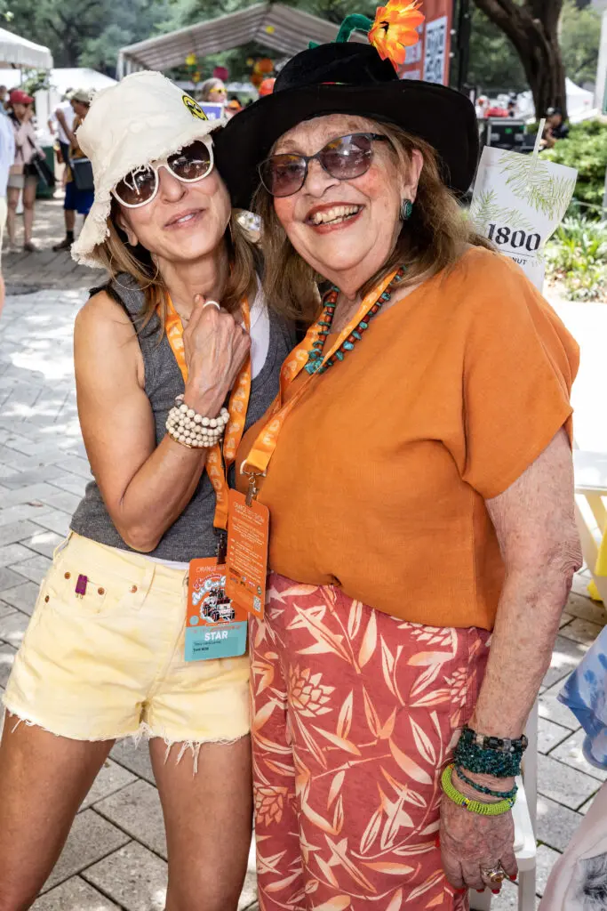 Tracy Larner, Marilyn Oshman at Houston Art Car Parade 2023 (Photo by Emily Jaschke)
