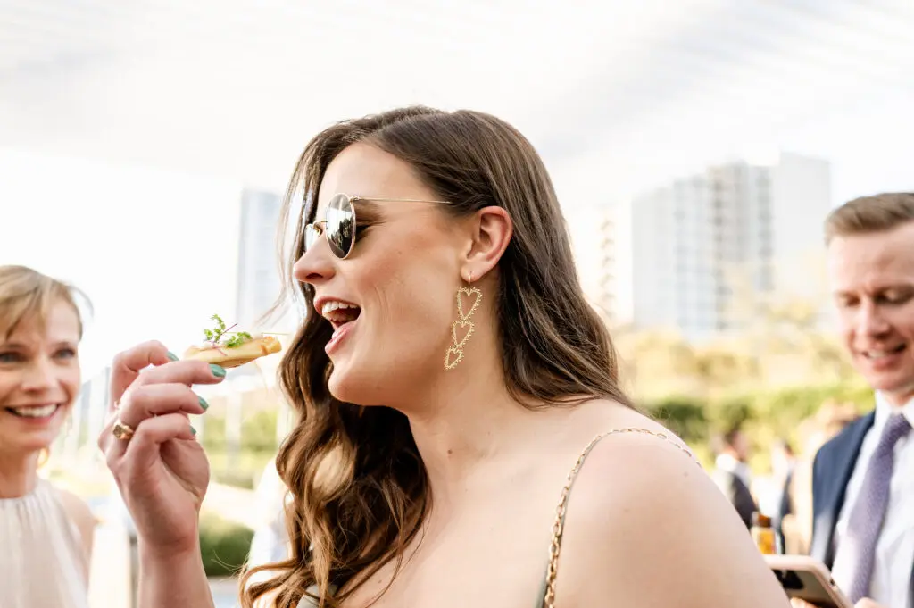 Every bite is delicious. (photo by The Ramseys Photography) (Photo by Bailey Connor Catering)