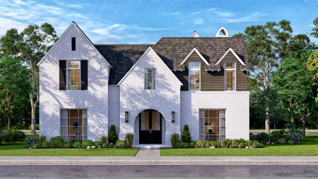 A rendering of a home in White Rock Bluff, courtesy of Robert Elliott Custom Homes
