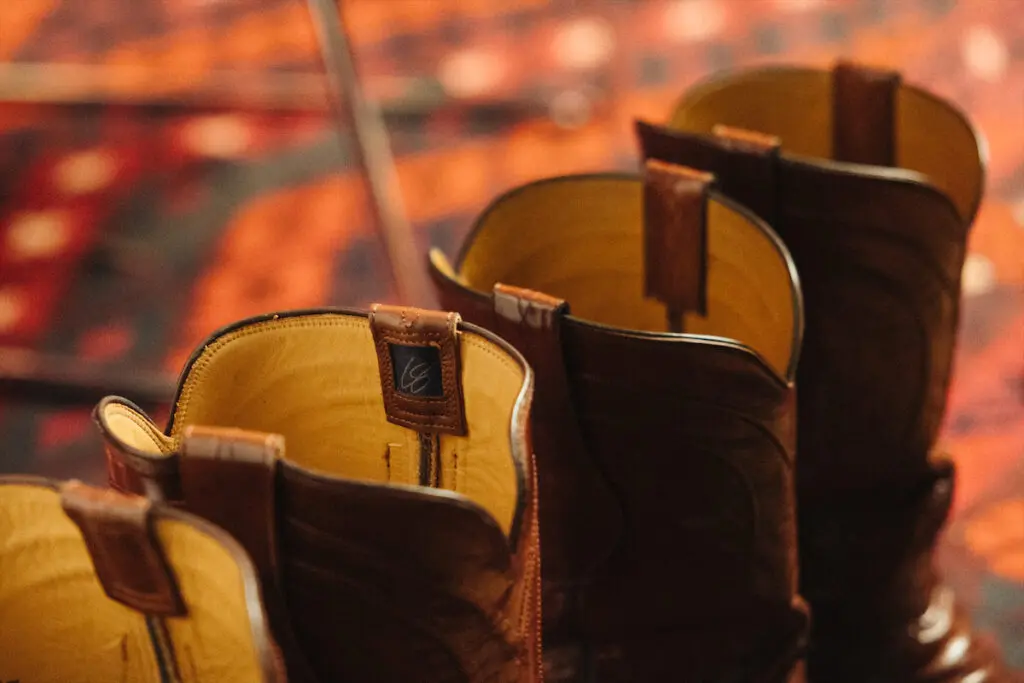 The Lucchese x Christ Stapleton collection features three unique boot styles, all handmade in Texas. 