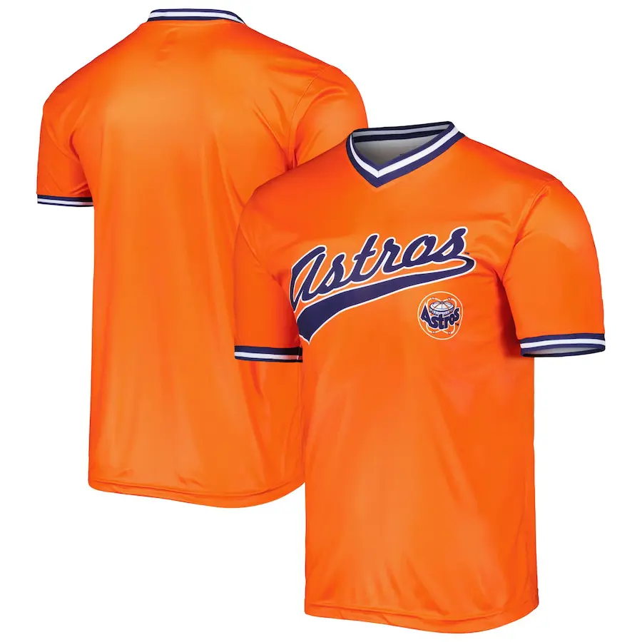 Houston Astros orange jerseys can be seen chock-a-block at Minute Maid Park.