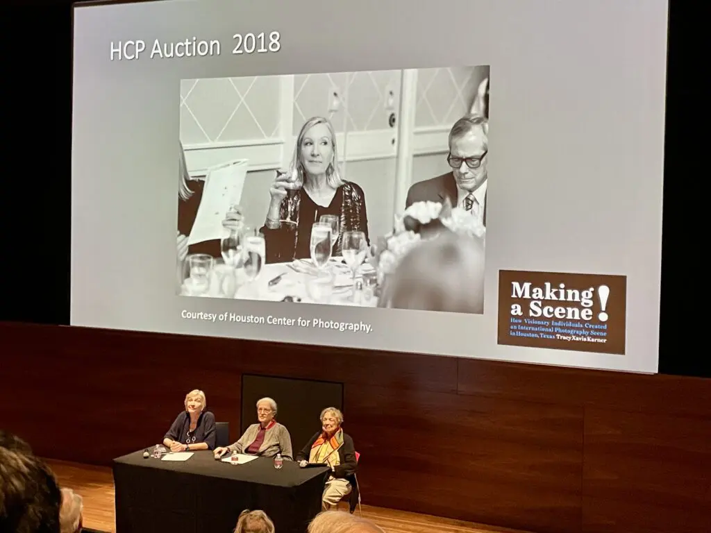 The MFAH held a book launch and panel with Tracy Xavia Karner, Anne Tucker, and Wendy Watriss. (Photo by Kathryn Urbanek) 