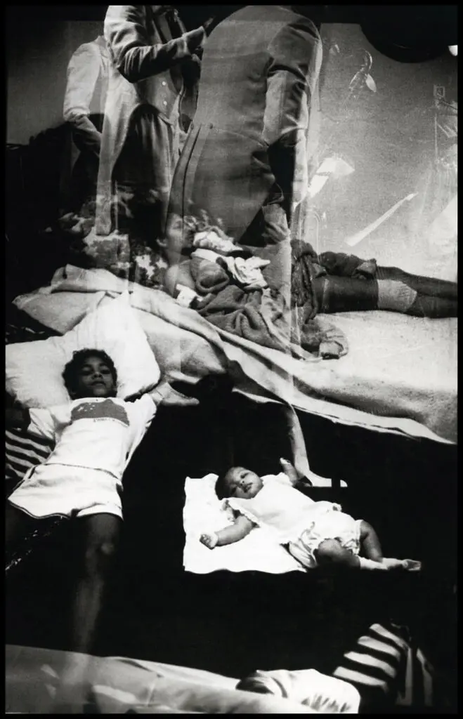 Ming Smith's "Oolong's Nightmare, Save the Children (For Marvin Gaye), New York City, New York," 1979. (Courtesy Pippy Houldsworth Gallery, London, United Kingdom)
